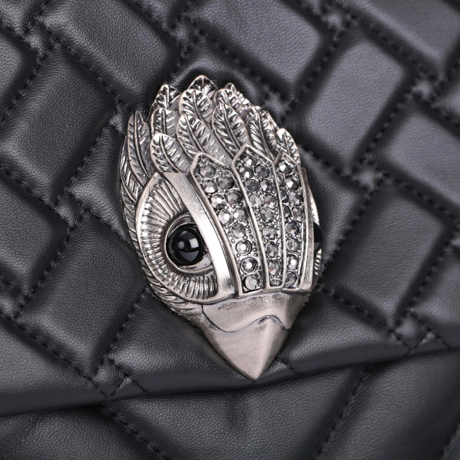 Kurt Geiger mujer london cuero xxl kensington 2LPR64 | bolsas negro